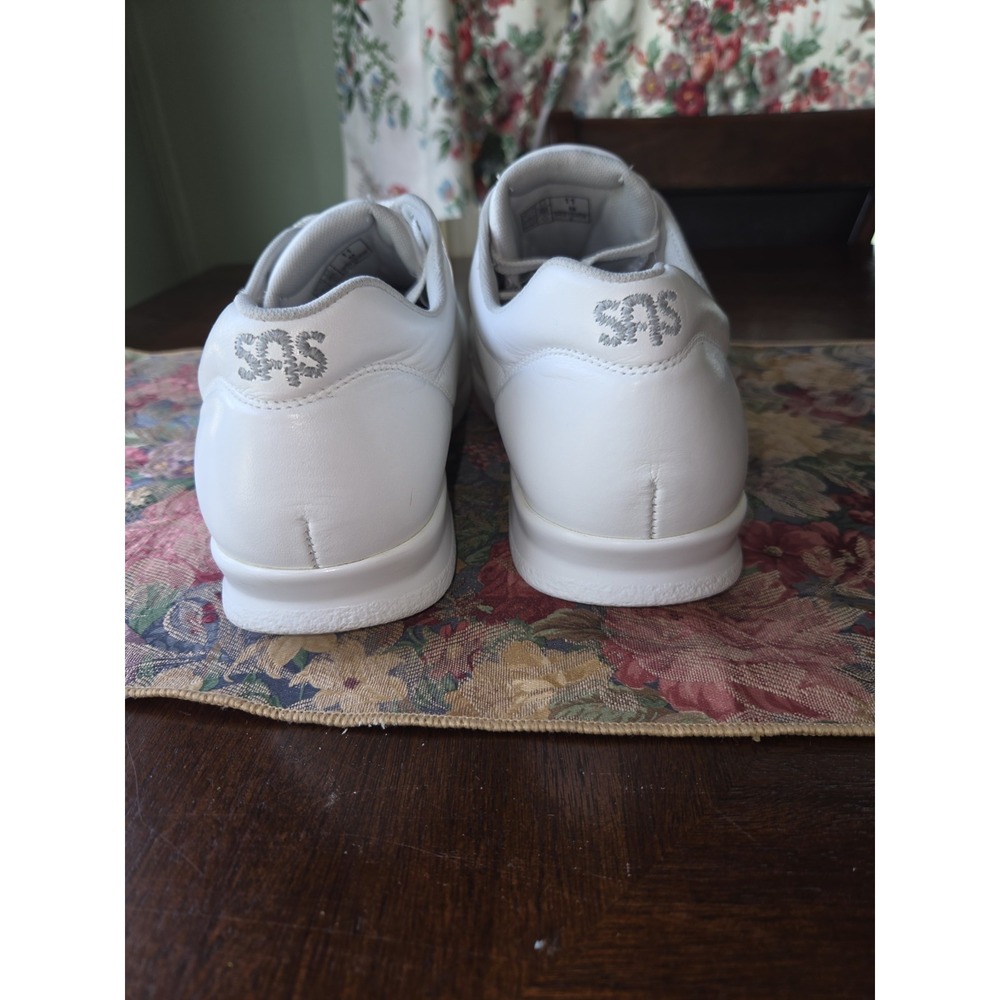 SAS Free Time Comfort Sneakers Walking Shoes Womens Size 11 M White Leather - Picture 4 of 16